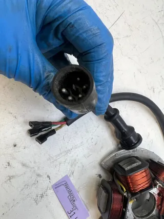 Vespa PK AUTOMATIK Lichtmaschine Piaggio Zündung m. E-Start (31u) - Bild 2