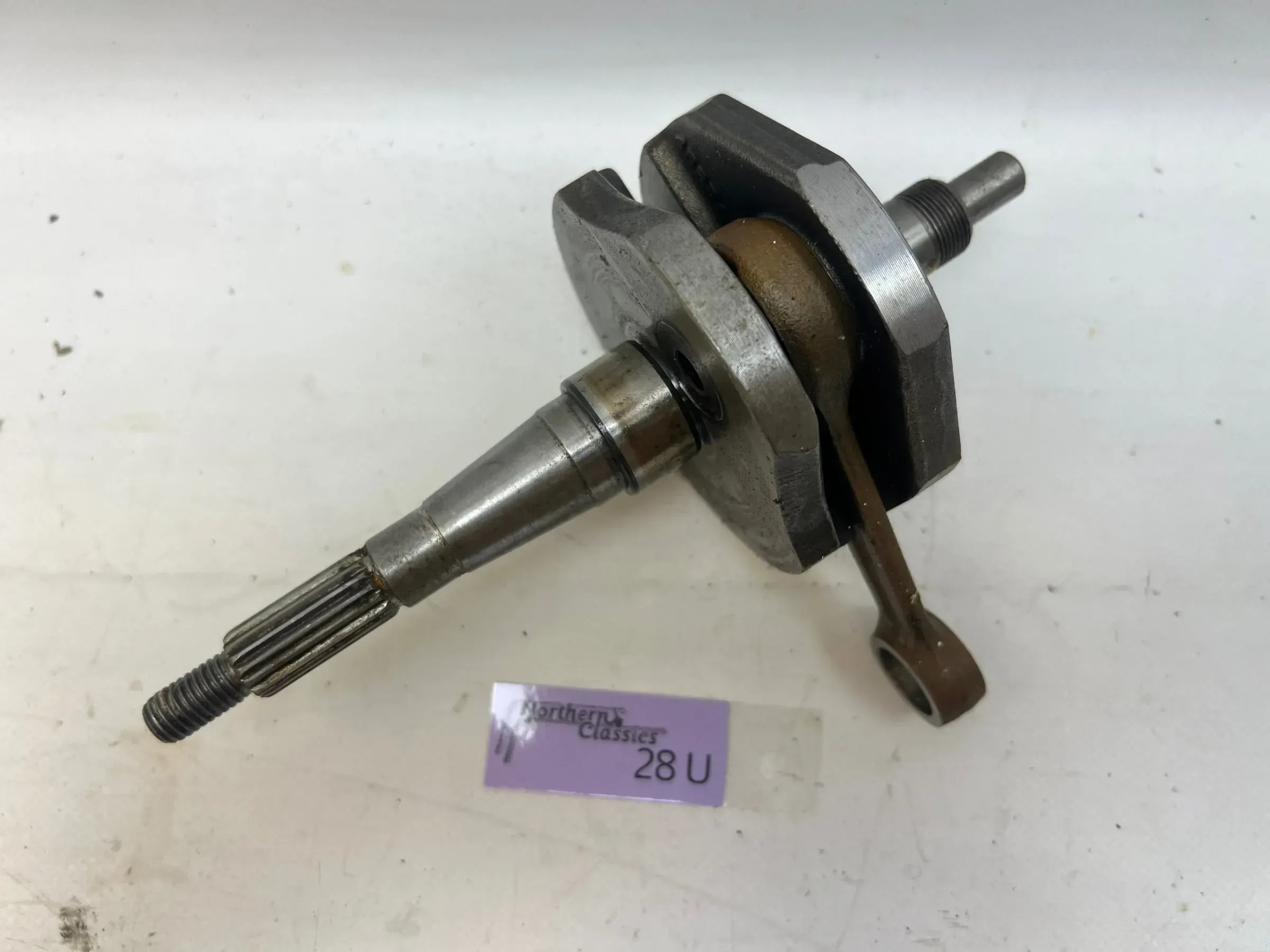 ORIGINAL Vespa PK 80 125 AUTOMATIK PLURIMATIC KURBELWELLE (28u) - Bild 1