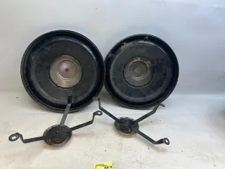 VESPA 10" RADKAPPE Vigano Chrom, Rally, Sprint, PX, PK SET  (46v) - Bild 2