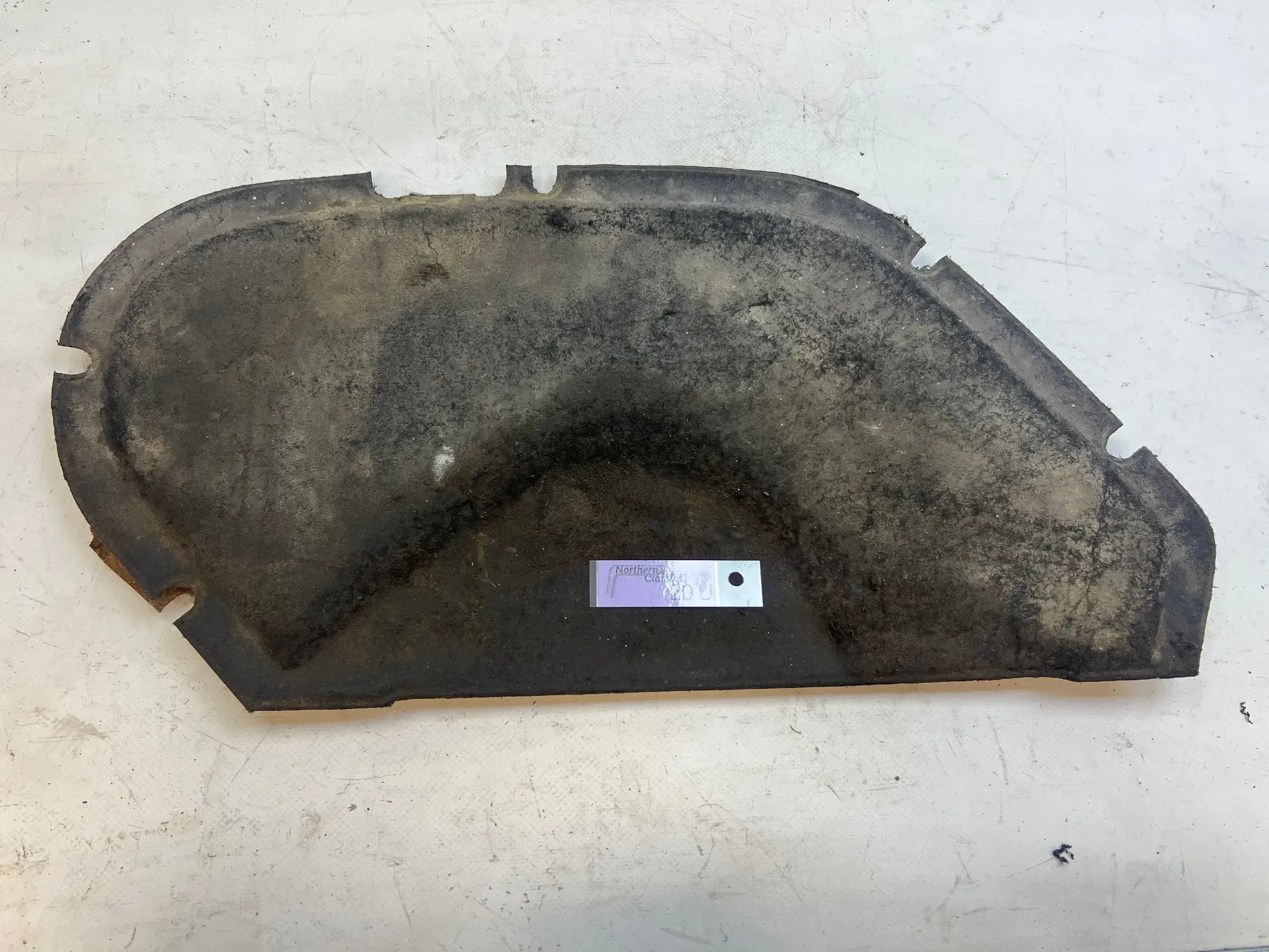 Vespa PK XL 1/2 Dämmung SEITENDECKEL Klappe rechts (20u) - Bild 1