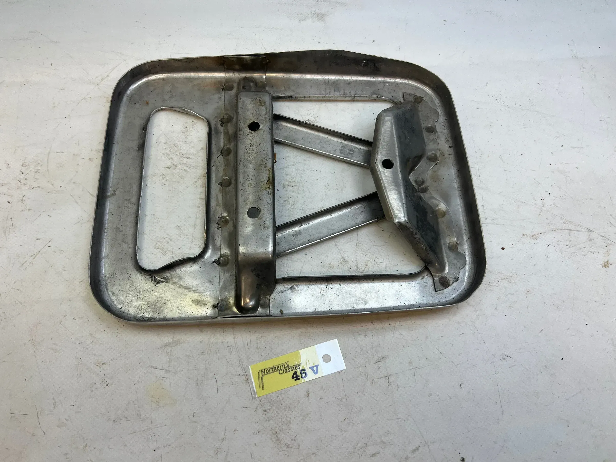 Gepäckbrücke hinten Monositz Schwingsattel Vespa PX (45V) - Bild 1