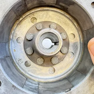 ORIGINAL VESPA PK 50 - 125 POLRAD Lüfterrad 991155 (44b) - Bild 2