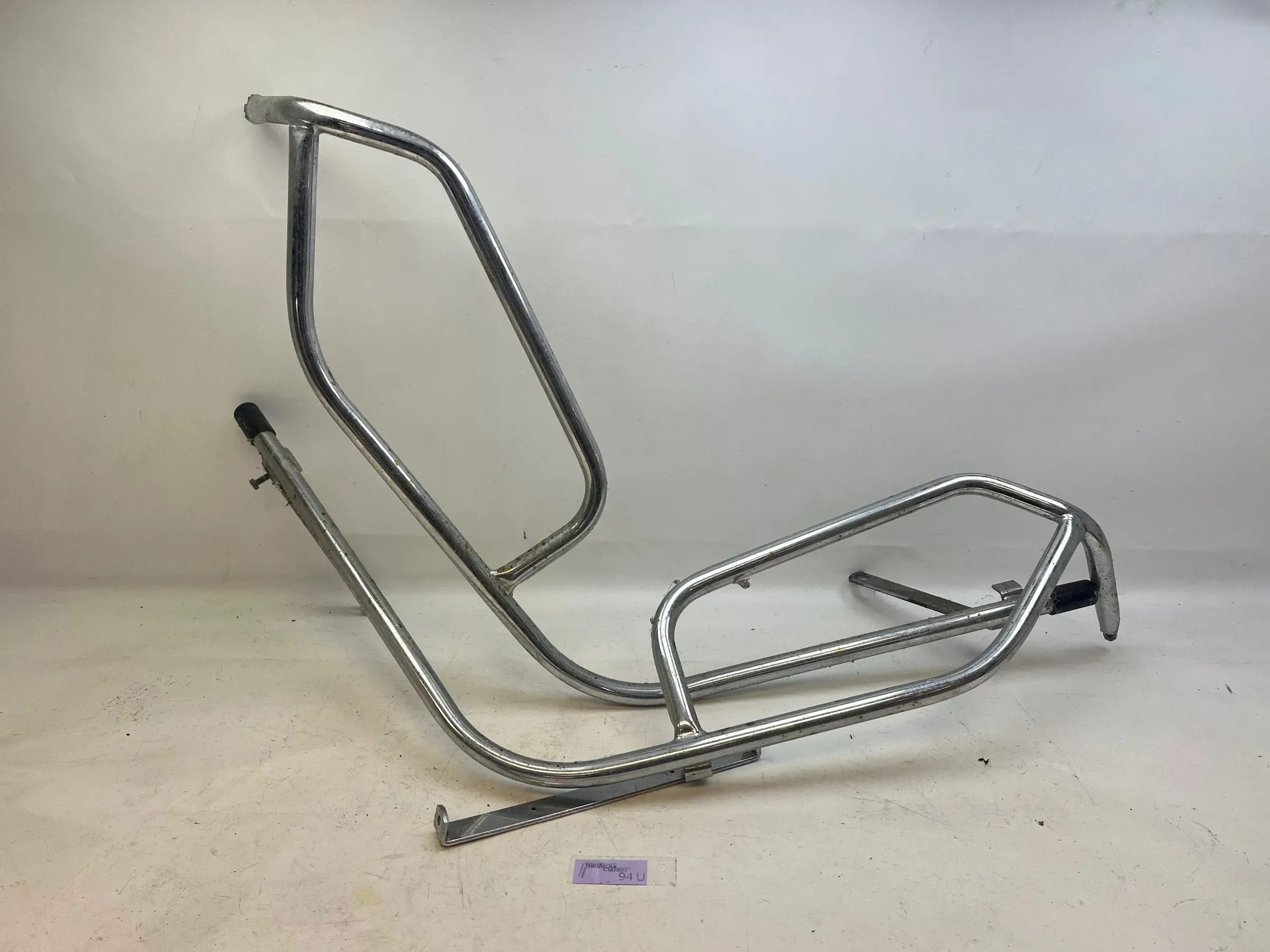 ORIGINAL VESPA Px STURZBÜGEL Rammschutz Beinschild vorne (94u) - Bild 1