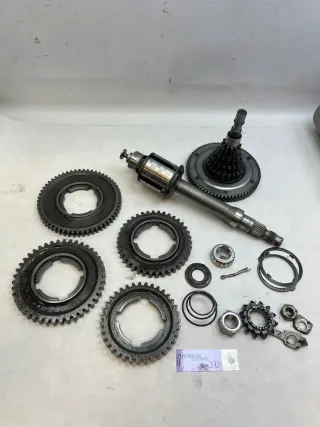 ORIGINAL VESPA COSA 200 GETRIEBE Hauptwelle Nebenwelle  (3u) - Bild 1