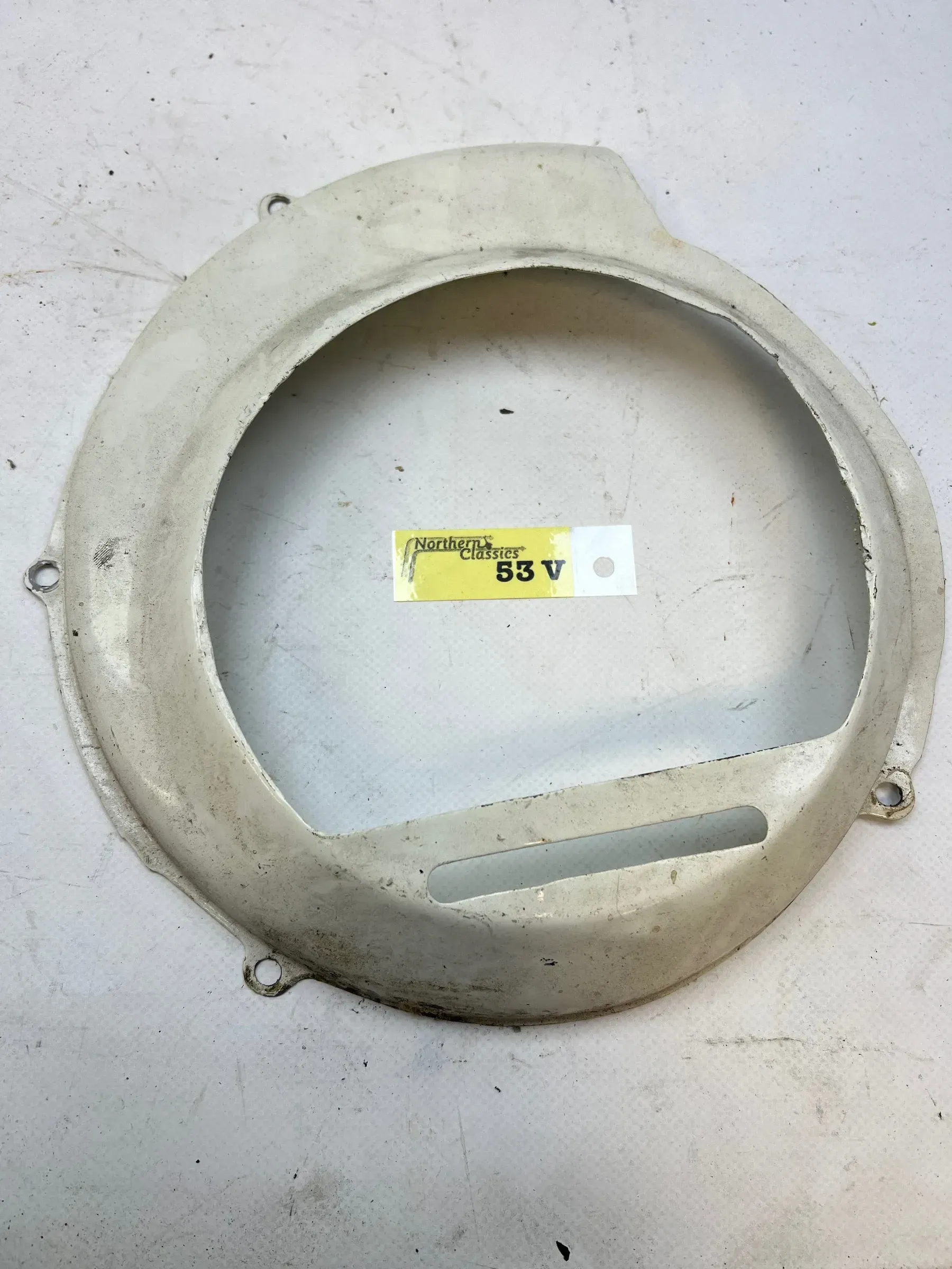 Vespa Oldie LÜFTERRADABDECKUNG Polrad  (53v) - Bild 1