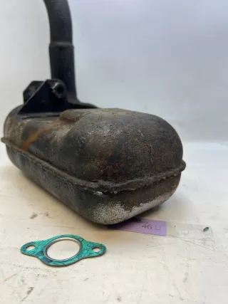 Vespa PK 50 Automatik ORIGINAL Piaggio Auspuff (46u) - Bild 3